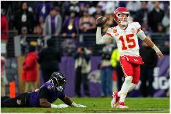 Baltimore ravens vs kansas city chiefs match player stats