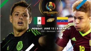 Venezuela national football team vs mexico national football team timeline