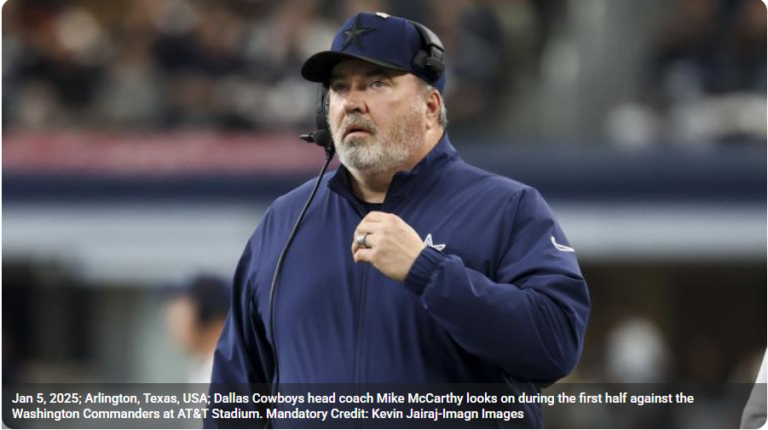 Cowboys’ $80 million star had no clue Mike McCarthy isn’t an NFL head coach anymore